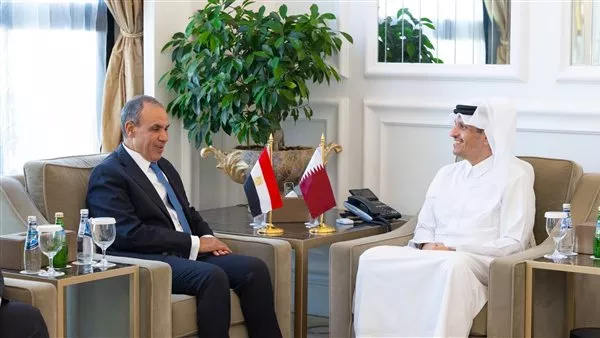 وزير «الخارجية» يبحث مع نظيره القطري تعزيز العلاقات الثنائية ومستجدات الأوضاع الإقليمية