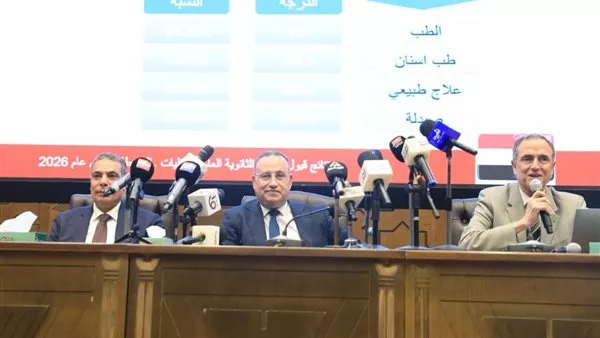 إعلان الحدود الدنيا للمرحلة الأولى لتنسيق القبول بالجامعات والمعاهد لطلاب الشعبة الأدبية